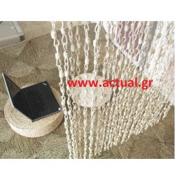 Κουρτίνα ψάθα με λεπτή πλέξη για τροχόσπιτο ή πόρτα σπιτιού 220x110cm Κουρτίνα ψάθα με λεπτή πλέξη για τροχόσπιτο ή πόρτα σπιτιού 220x110cm