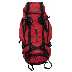 Σακίδιο πλάτης κόκκινο ASPEN 65lt με διπλό πάτο για ορειβασία-πεζοπορία-camping