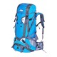 Σακίδιο πλάτης μπλε ASPEN 65lt με διπλό πάτο για ορειβασία-πεζοπορία-camping