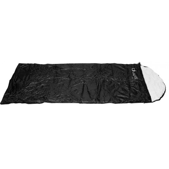 Υπνόσακος με μαξιλάρι campus FOX  μαύρο 75x220cm 