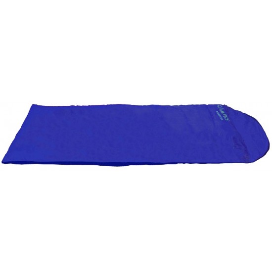 Υπνόσακος  με μαξιλάρι campus MOMBASA BERMUDA 75x220cm μπλε για χειμερινή χρήση 