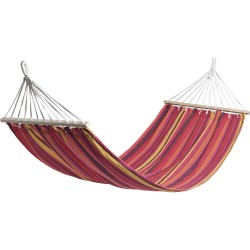 Αιώρα μονή βαμβακερή-καραβόπανο ριγέ με ξύλο 200x100cm για camping παραλία Αιώρα μονή βαμβακερή-καραβόπανο ριγέ με ξύλο 200x100cm για camping παραλία