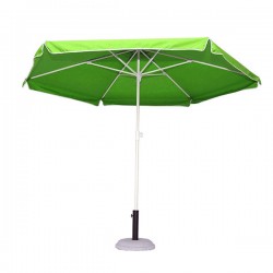 Ομπρέλα ημιεπαγγελματική κήπου-βεράντας με διάμετρο 2.5m στρογγυλή λαχανί μεταλλική Ομπρέλα ημιεπαγγελματική κήπου-βεράντας με διάμετρο 2.5m στρογγυλή λαχανί μεταλλική