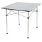 Τραπέζι τετράγωνο αλουμινίου σπαστό-πτυσσόμενο σε θήκη