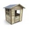 Παιδικό σπιτάκι κήπου ξύλινο 133,5x110xY143cm