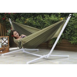 Αιώρα μονή porachute από ύφασμα αλεξίπτωτου και 2 γάντζους στήριξης 275x136cm