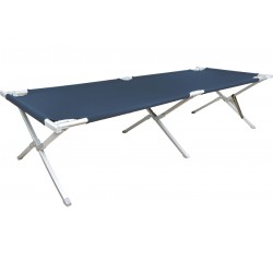 Κρεβάτι-εκστρατείας ράντζο πτυσσόμενο αλουμινίου σε θήκη μεταφοράς 