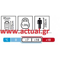 Υπνόσακος για εύσωμους 85x220cm Escape Semper Υπνόσακος για εύσωμους 85x220cm Escape Semper