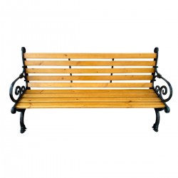 Παγκάκι βαρέως τύπου μαντέμι και ξύλο 152x59x73/38cm Παγκάκι βαρέως τύπου μαντέμι και ξύλο 152x59x73/38cm