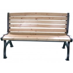 Παγκάκι βαρέως τύπου μαντέμι και ξύλο 152x52x74cm Παγκάκι βαρέως τύπου μαντέμι και ξύλο 152x52x74cm