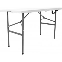 Τραπέζι catering 1,22m x 60cm σπαστό σε βαλιτσάκι