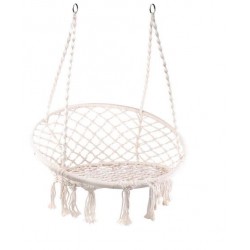 Αιώρα-κούνια κάθισμα  πλεχτή χειροποίητη