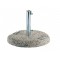 Βάση τσιμέντου 85kg με χερούλια και γαλβανιζέ άξονα Φ70 για επαγγελματική ομπρέλα