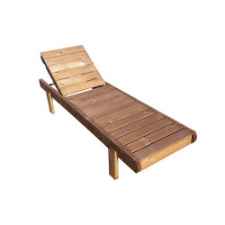 Ξαπλώστρα ξύλινη για κήπο-παραλία-πισίνα 195X61X35/90 Ξαπλώστρα ξύλινη για κήπο-παραλία-πισίνα 195X61X35/90