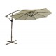 Ομπρέλα κρεμαστή 3m με μεταλλική  βάση σε σχήμα σταυρού για κήπο-βεράντα