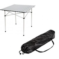 Τραπέζι τετράγωνο αλουμινίου σπαστό-πτυσσόμενο σε θήκη Τραπέζι τετράγωνο αλουμινίου σπαστό-πτυσσόμενο σε θήκη