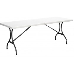 Τραπέζι κήπου-βεράντας-catering 244 x 76 x 72cm σπαστό σε βαλιτσάκι