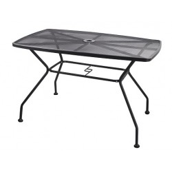 Τραπέζι κήπου-βεράντας μεταλλικό διάτρητο 115x70x73cm Τραπέζι κήπου-βεράντας μεταλλικό διάτρητο 115x70x73cm