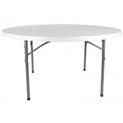 Τραπέζι στρογγυλό βεράντας κήπου catering Φ150cm με ανακλινόμενα πόδια Τραπέζι στρογγυλό βεράντας κήπου catering Φ150cm με ανακλινόμενα πόδια