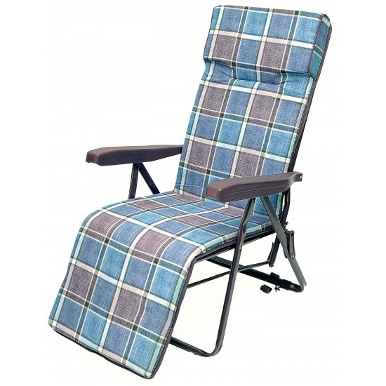 Πολυθρόνα κρεβάτι μεταλλική καταλληλη για συνοδούς νοσοκομείων με μαξιλάρι παχους 3.5 έως 6.5cm  