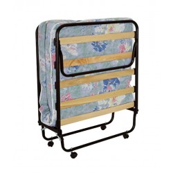 Κρεβάτι-ράντζο πτυσσόμενο μεταλλικό με στρώμα και ρόδες 190x80x35cm Κρεβάτι-ράντζο πτυσσόμενο μεταλλικό με στρώμα και ρόδες 190x80x35cm