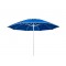 Επαγγελματική ομπρέλα κήπου - παραλίας-πισίνας  2.5m με μπλε πανί και δύο αεραγωγούς