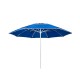 Επαγγελματική ομπρέλα κήπου - παραλίας-πισίνας  2.5m με μπλε πανί και δύο αεραγωγούς
