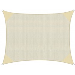 Πανί σκίασης HDPE 320γρ/m2 μπεζ διαστάσεων 4x5m βαρέως τύπου κατασκευή με 4 κρίκους στις γωνίες και καμπύλες πλευρές Πανί σκίασης HDPE 320γρ/m2 μπεζ διαστάσεων 4x5m βαρέως τύπου κατασκευή με 4 κρίκους στις γωνίες και καμπύλες πλευρές