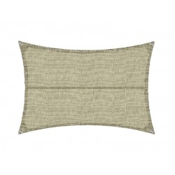 Πανί σκίασης διαστάσεων 2,65 X 3,5m από φυσική λινάτσα 350γρ/m2 με 4 κρίκους στις γωνίες Πανί σκίασης διαστάσεων 2,65 X 3,5m από φυσική λινάτσα 350γρ/m2 με 4 κρίκους στις γωνίες