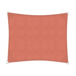 Πανί σκίασης HDPE 285γρ/m2 διαστάσεων 4x4m βαρέως τύπου κατασκευή με 4 κρίκους στις γωνίες και καμπύλες πλευρές  