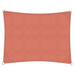 Πανί σκίασης HDPE 285γρ/m2 διαστάσεων 5x5m βαρέως τύπου κατασκευή με 4 κρίκους στις γωνίες και καμπύλες πλευρές  