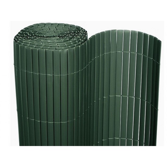 Καλαμωτή από PVC πράσινη διπλής όψης 20mm σε διαστάσεις 1x5 μέτρα