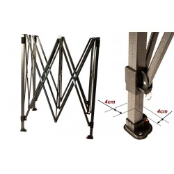 Επαγγελματικό κιόσκι κήπου πτυσσόμενο easy up 3x4.5m μεταλλικό για πάρτυ δεξιώσεις catering Επαγγελματικό κιόσκι κήπου πτυσσόμενο easy up 3x4.5m μεταλλικό για πάρτυ δεξιώσεις catering