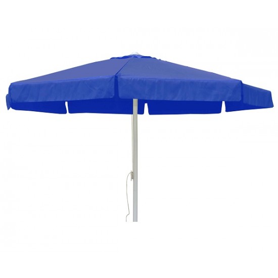 Ομπρέλα κήπου-βεράντας με διάμετρο 3m αλουμινίου στρογγυλή μπλε
