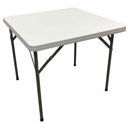 Τραπέζι τετράγωνο catering σπαστό-πτυσσόμενο 88x88x74cm Τραπέζι τετράγωνο catering σπαστό-πτυσσόμενο 88x88x74cm