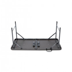 Τραπέζι κήπου-βεράντας-catering καφέ χρώμα 120 x 60 x 74cm σπαστό σε βαλιτσάκι Τραπέζι κήπου-βεράντας-catering καφέ χρώμα 120 x 60 x 74cm σπαστό σε βαλιτσάκι