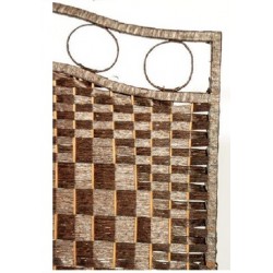 Παραβάν τετράφυλλο πλεχτό από φλούδα μπαμπού καφέ 180 Χ 180cm Παραβάν τετράφυλλο πλεχτό από φλούδα μπαμπού καφέ 180 Χ 180cm