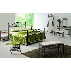 Μεταλλικό κρεβάτι μονό 100x200 Μεταλλικό κρεβάτι μονό 100x200