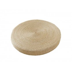 Μαξιλάρα ψάθινη δαπέδου μπεζ Φ60cm πάχους 10cm Μαξιλάρα ψάθινη δαπέδου μπεζ Φ60cm πάχους 10cm