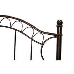 Μεταλλικό κρεβάτι μονό 100x200 Μεταλλικό κρεβάτι μονό 100x200