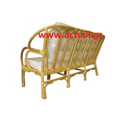 Σαλόνι κήπου-βεράντας μπαμπού-bamboo 5 τεμάχια με μαξιλάρια Σαλόνι κήπου-βεράντας μπαμπού-bamboo 5 τεμάχια με μαξιλάρια