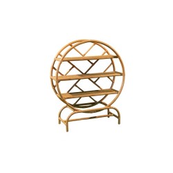 Ραφιέρα μπαμπού 35x105x121cm Ραφιέρα μπαμπού 35x105x121cm