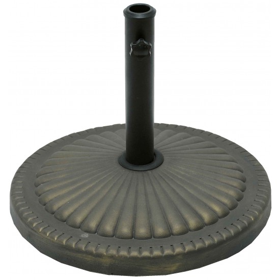 Βάση ομπρέλας τσιμεντένια στρογγυλή  20kg για άξονα Φ4.5cm