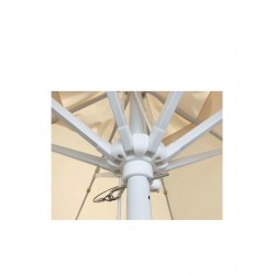 Επαγγελματική ομπρέλα στρογγυλή 2.20m αδιάβροχη εκρού χρώμα Επαγγελματική ομπρέλα στρογγυλή 2.20m αδιάβροχη εκρού χρώμα