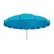 Ομπρέλα αλουμινίου για παραλία κήπο με διάμετρο 2.40m με προστασία UPF50+  γαλάζιο