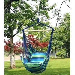 Αιώρα-κούνια κάθισμα κρεμαστή μπλε 90x120cm Αιώρα-κούνια κάθισμα κρεμαστή μπλε 90x120cm