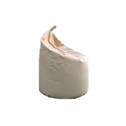 Πουφ πολυθρόνα αχλάδι μπεζ 70x50x94cm Πουφ πολυθρόνα αχλάδι μπεζ 70x50x94cm