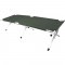 Κρεβάτι-εκστρατείας ράντζο πτυσσόμενο αλουμινίου με ενισχυμένο σκελετό 